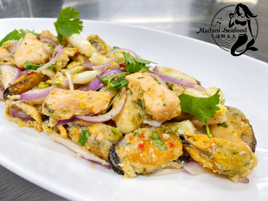 Thai Style Seafood Salad【泰式海鲜沙拉】(cooked)【Friday Only】