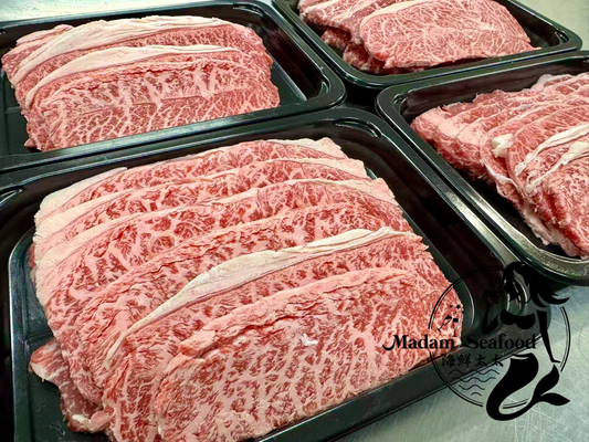 Wagyu M8/9 Oyster Blade Korean BBQ Cut (frozen)