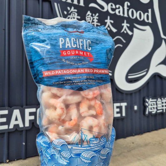 Wild Patagonian Red Prawn Meat (frozen)