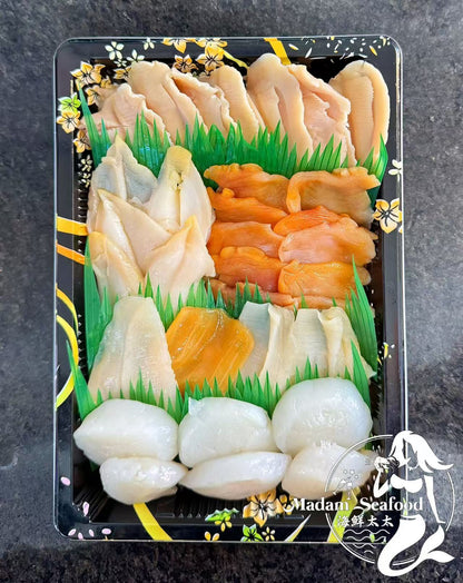 Deluxe 5-Variety Sashimi Shellfish Platter 200g