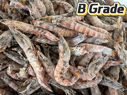 【B Grade Sale】Japonica Tiger Prawn (Raw) (frozen)